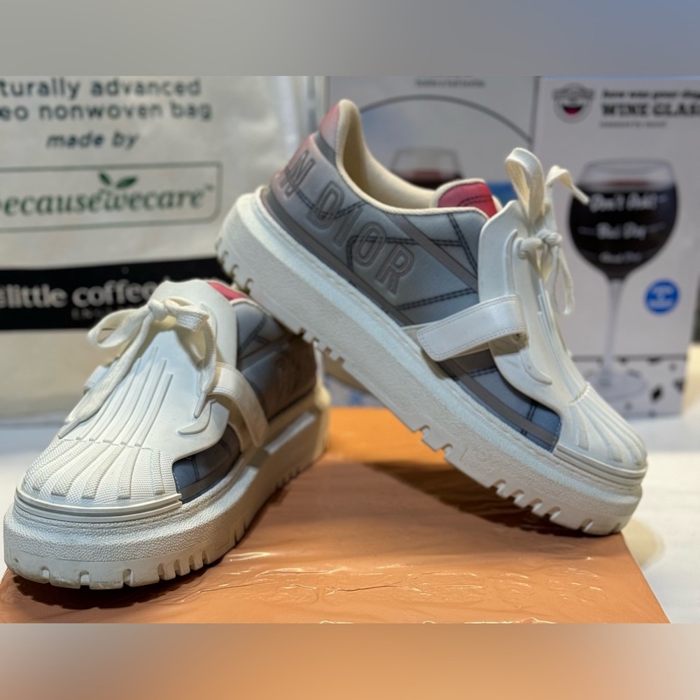 Christian Dior Dior-ID Cloth Trainers Multicolors Size 39 Pre-Loved